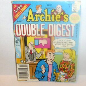 1st Print 1993 Archie Digest Library ARCHIE DOUBLE Digest  #63 Archie Comic Maga